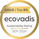 EcoVadis Gold sustainability rating